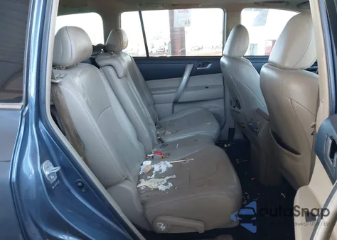 2013 Toyota Highlander Se V6 from USA, damaged, VIN 5TDZK3EH1DS131796